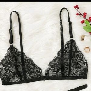 Shein lace lingerie set